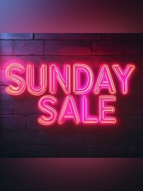 ***Sunday Sale***